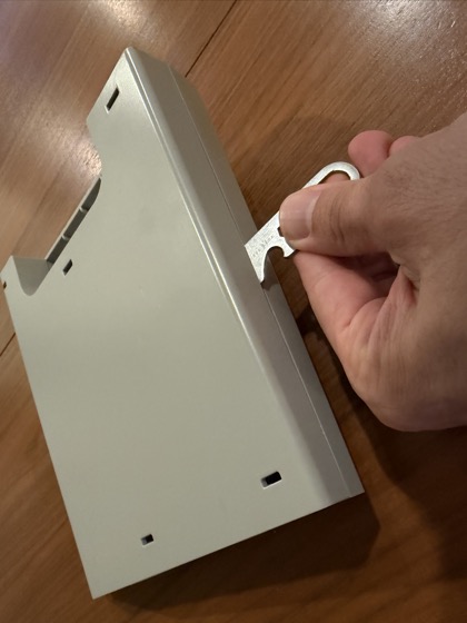 Step 10 - Prying open the cartridge