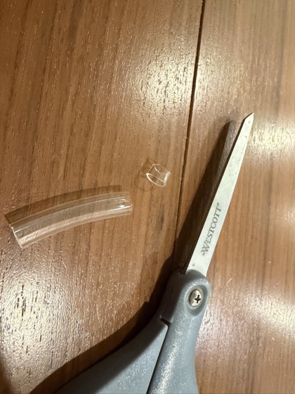 Step 3 - Cut tubing to size