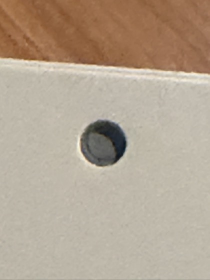 Step 7 - Verify rubber stopper alignment